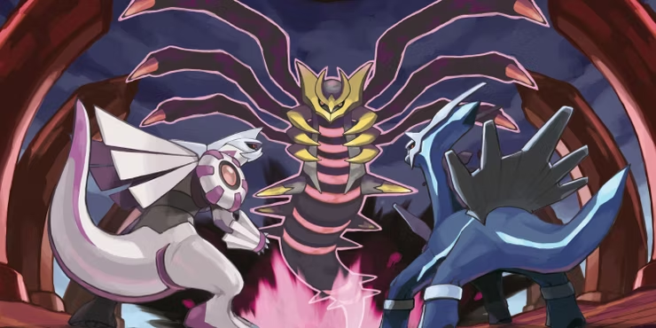 The Creation Trio: Dialga, Palkia, And Giratina