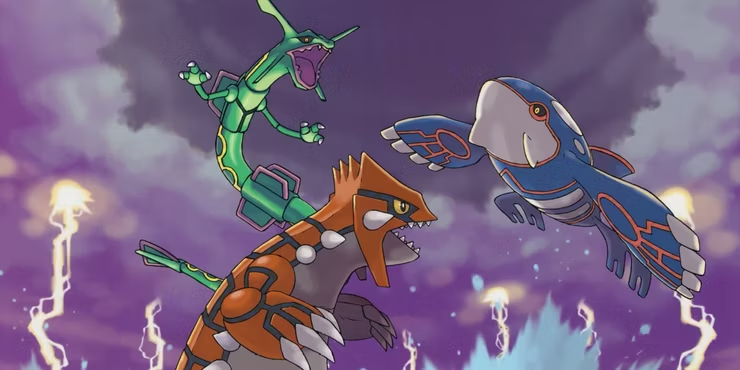 The Weather Trio: Groudon, Kyogre, And Rayquaza