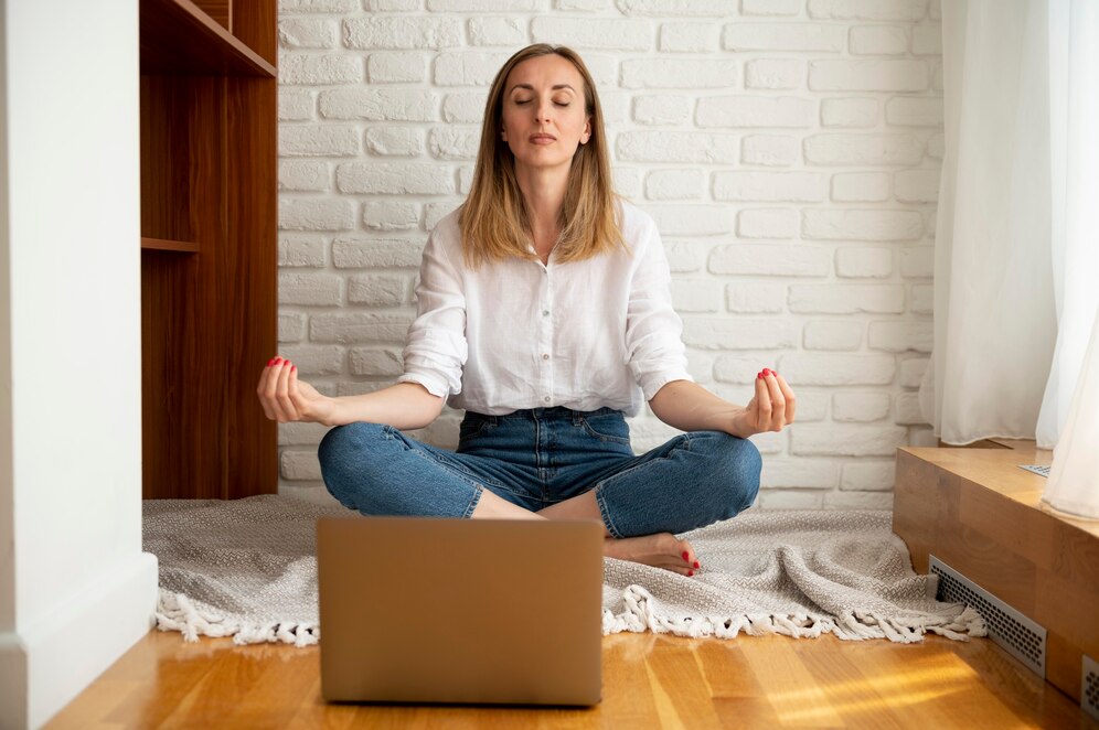 Mindfulness Meditation at home with work