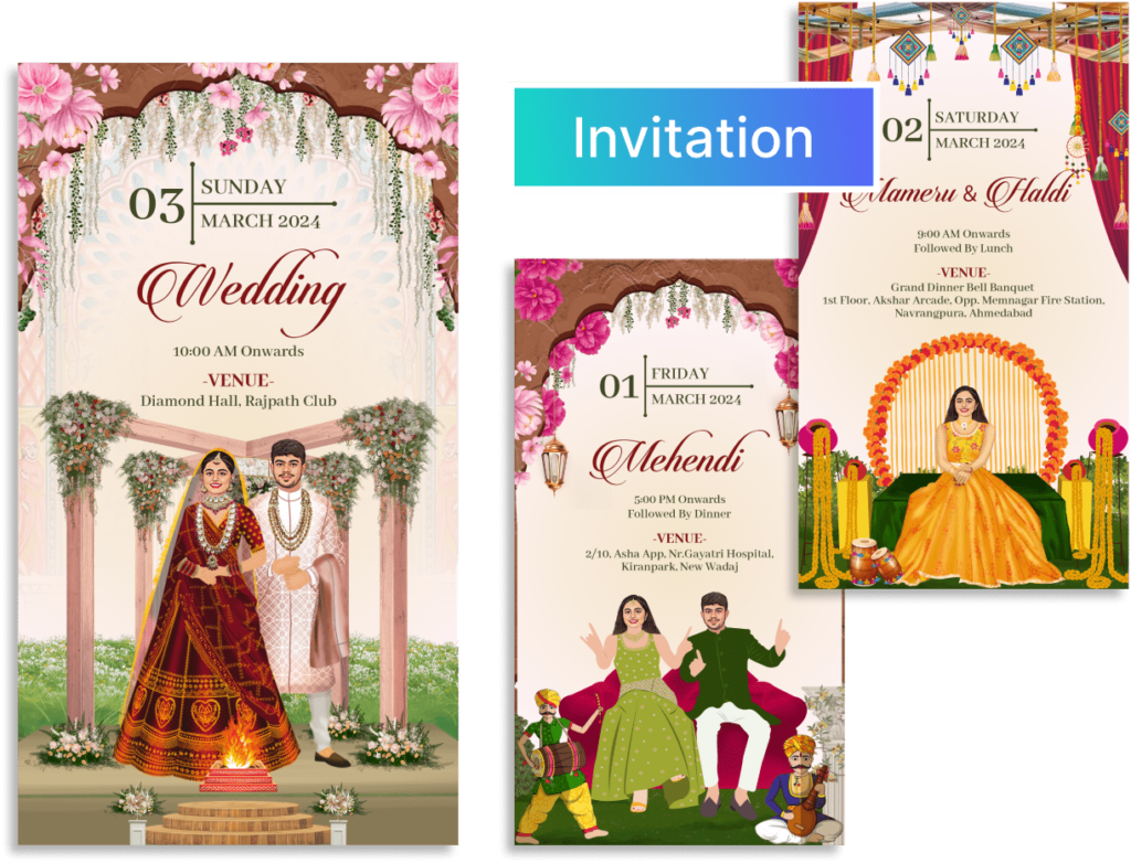 invite wedding card